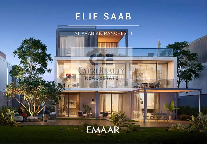 ELLIE SAAB Designer villas| 20mins Downtown| EMAAR