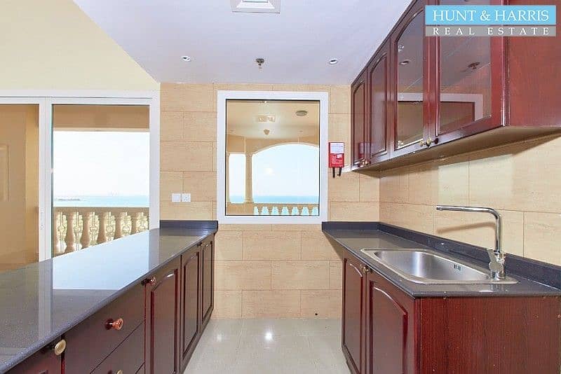 9 Spacious One Bed Apartment with Sea View - Partly Furnished