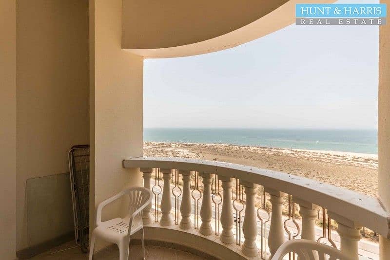 9 Breathtaking Sea View Studio - Royal Breeze - Al Hamra Village