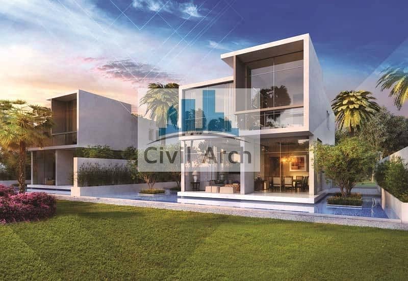 GENIUNE AD-LOVELY 5BR MOVE-IN VILLA+POST HANDOVER PAYMENT PLANS HURRY ONLY LAST 2 LEFT