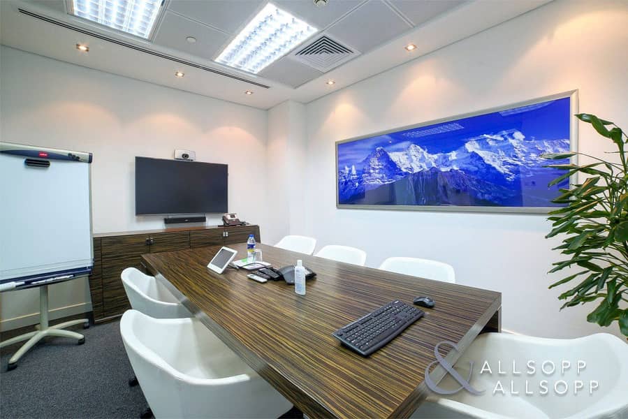 Furnished Office | 12 Parking Spaces | DIFC