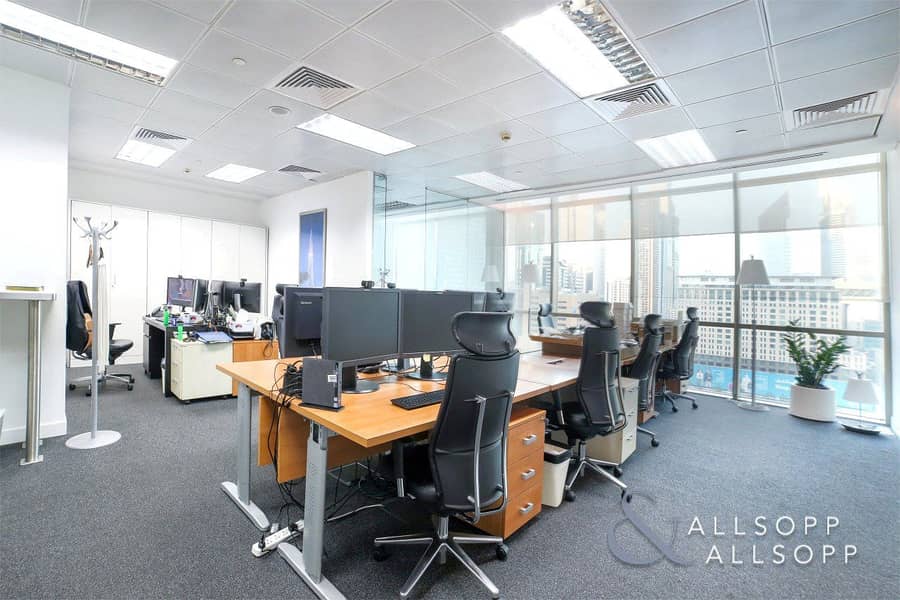 4 Furnished Office | 12 Parking Spaces | DIFC