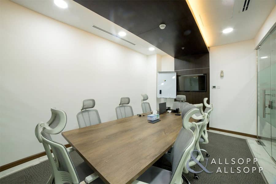 6 Furnished Office | ROI Ready | Low Floor