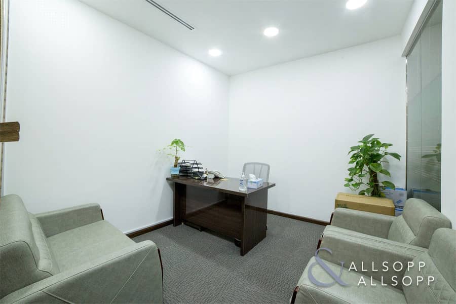 11 Furnished Office | ROI Ready | Low Floor