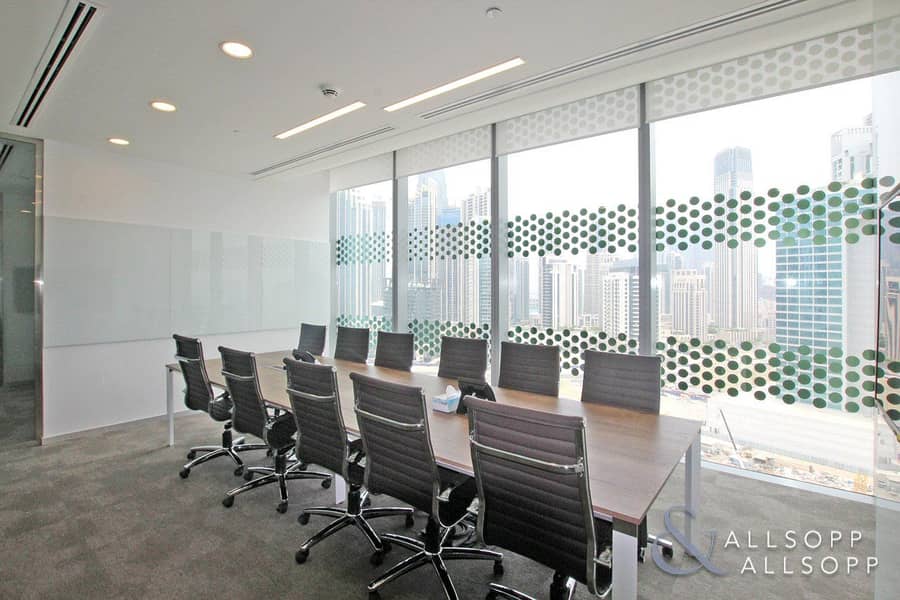 8 Fully Fitted | Burj Facing | Corner Office