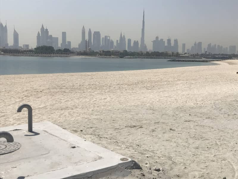 9 50 meters from the beach | burj khalifa and skyline view