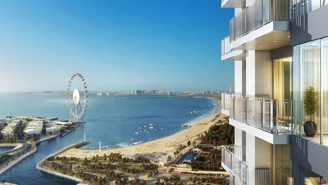 Unique 1BR Apt with Full Unobstructed Sea View