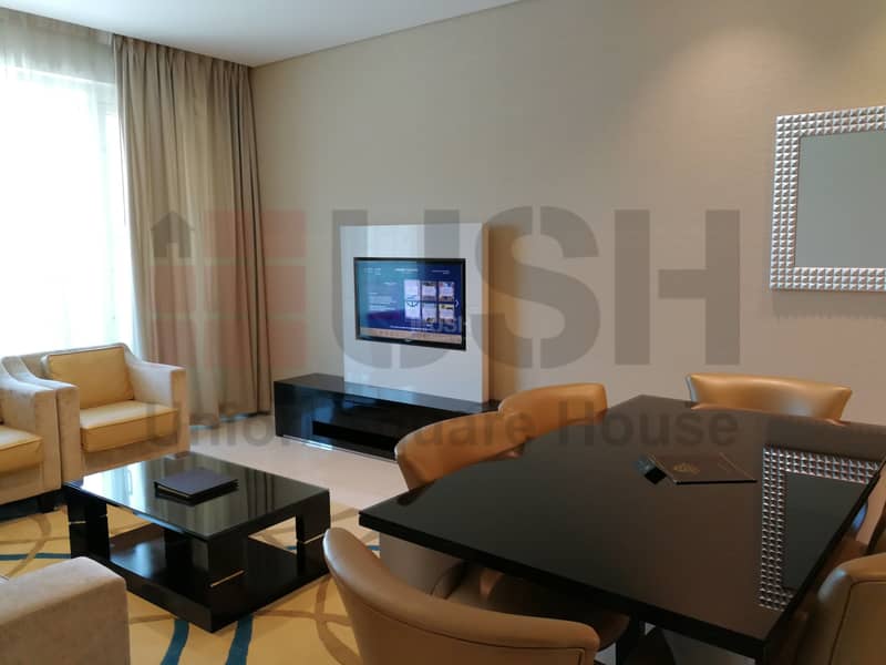 4 Fully Furnished 2Br with Maids with Burj View