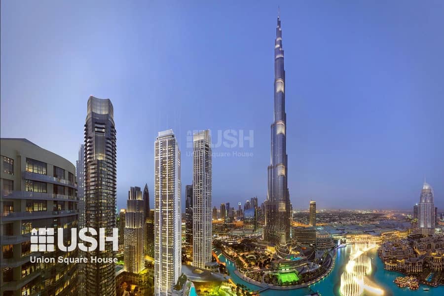6 Secondary Market 2BR with Burj View 6 Yrs PHPP