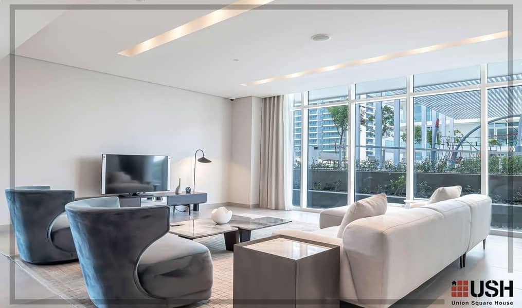 12 Largest 1BR |  Full Sea and Marina skyline view