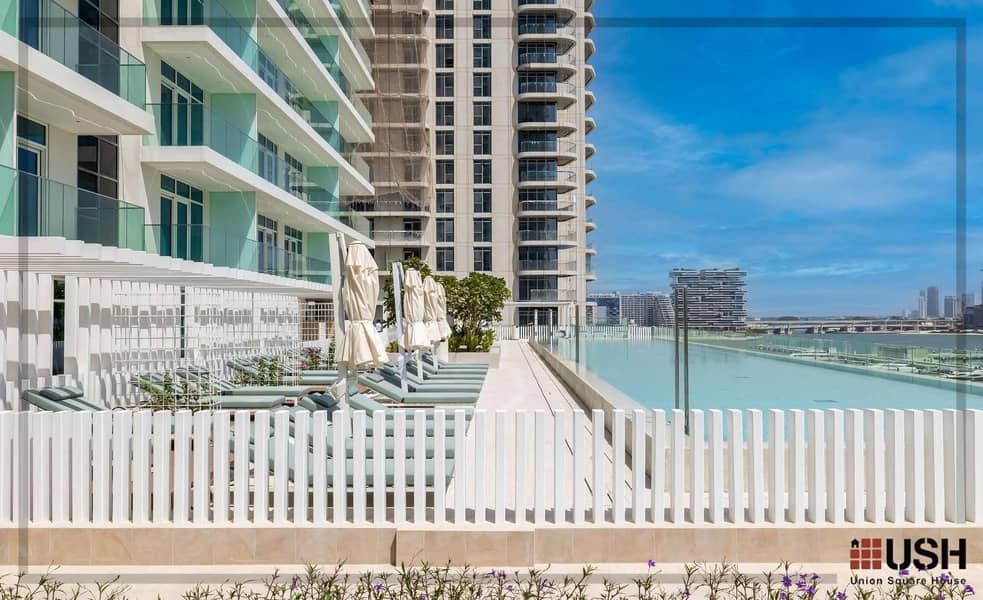19 Largest 1BR |  Full Sea and Marina skyline view