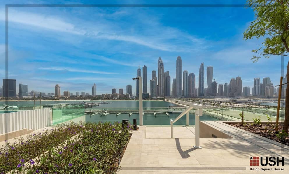 22 Largest 1BR |  Full Sea and Marina skyline view