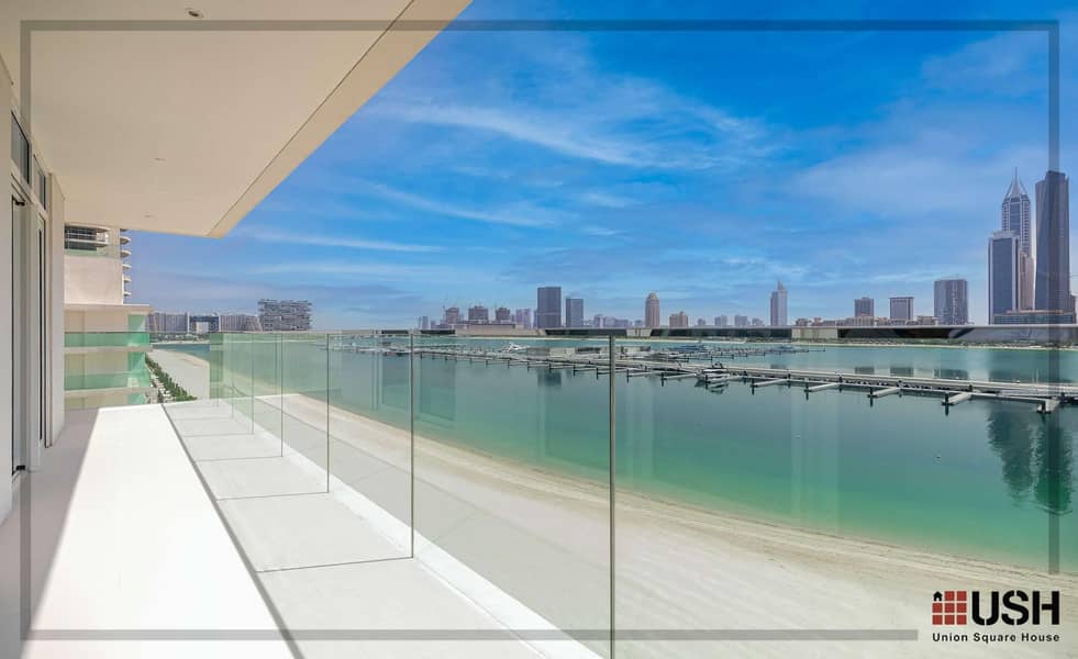 26 Largest 1BR |  Full Sea and Marina skyline view