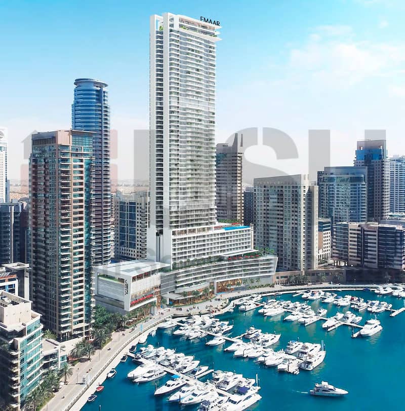 4 Amazing 3 Bed Apt with Full Marina and Water View.
