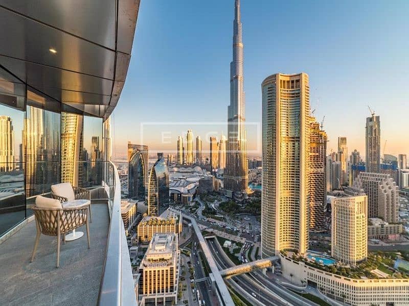 13 3BED+MAID | BRAND NEW |BURJ KHALIFA & FOUNTAIN VIEW |SHORT TERM AVAILABLE