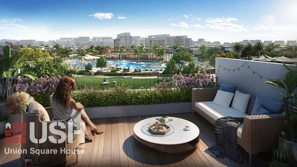 Beachfront Twin Villas | Next to EXPO 2020 | Dubai South