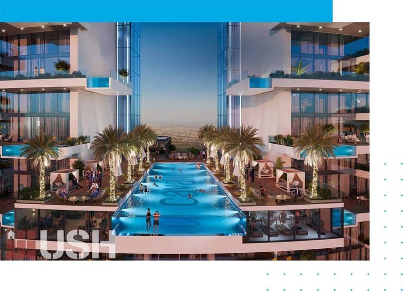 6 New Launch I 1st Cavalli Tower in the world I Beach and Palm Facing