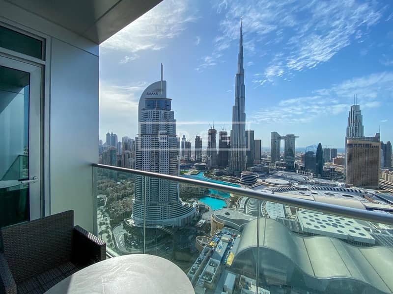 位于迪拜市中心，谦恭公寓喷泉景观综合体，谦恭喷泉景观2号大厦 3 卧室的酒店式公寓 430000 AED - 5128286