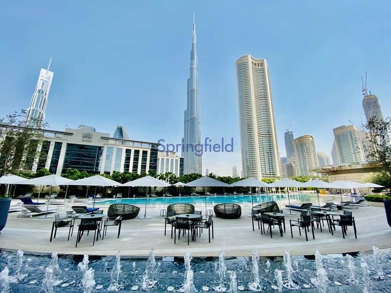 Best Deal | 3 BR + M | Burj Khalifa View |