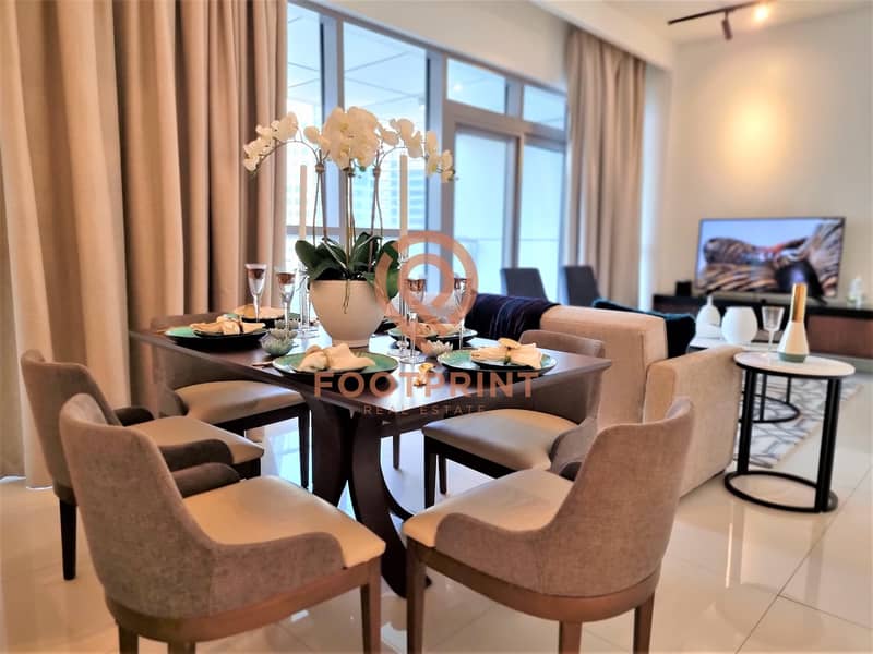 Furnished luxury 2 BR | Ready to move | No commission.