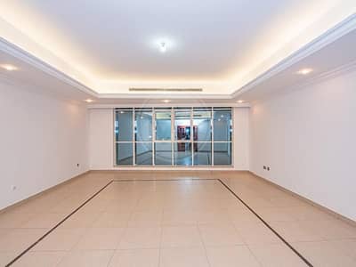 فلیٹ 3 غرف نوم للايجار في منطقة النادي السياحي، أبوظبي - شقة في برج الأريام منطقة النادي السياحي 3 غرف 120000 درهم - 5493787