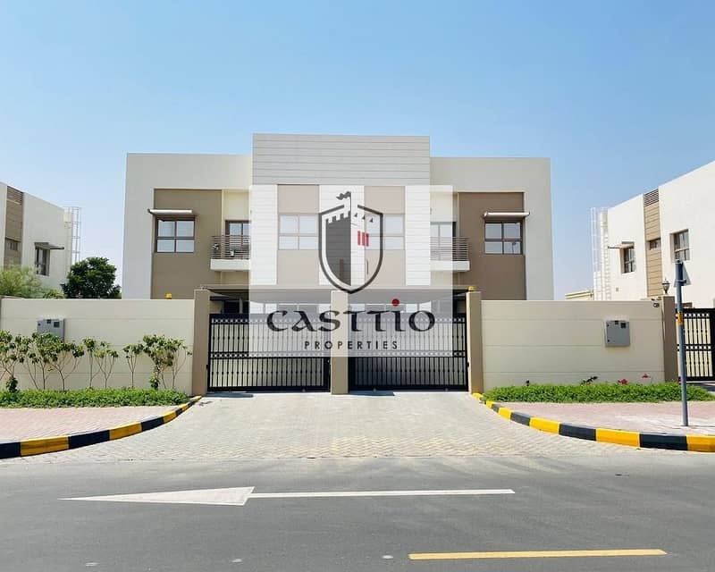 Own a huge villa inside a gated community in Sharjah