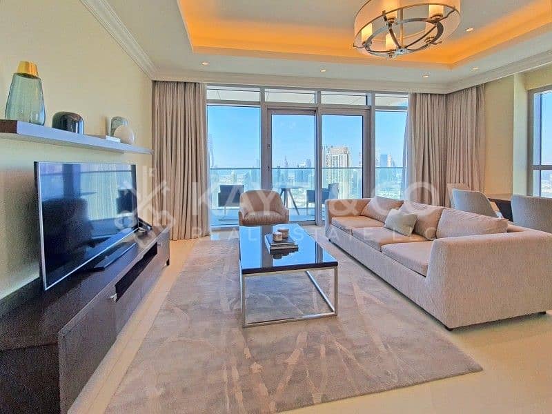 位于迪拜市中心，谦恭公寓喷泉景观综合体，谦恭喷泉景观1号大厦 2 卧室的公寓 3800000 AED - 5264487