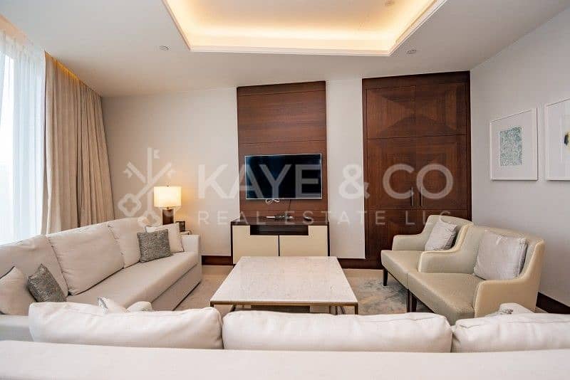 2 Vacant | High Floor | Burj Fountain and Pool View