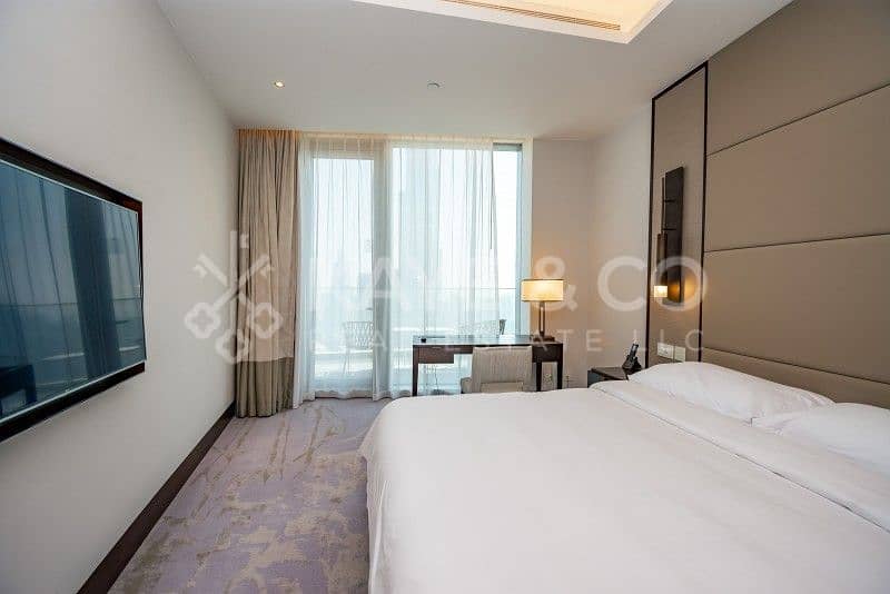 12 Vacant | High Floor | Burj Fountain and Pool View
