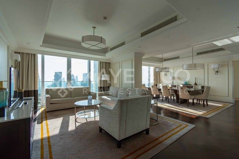 2 DIFC and Sea View | High Floor | Fully Furnished