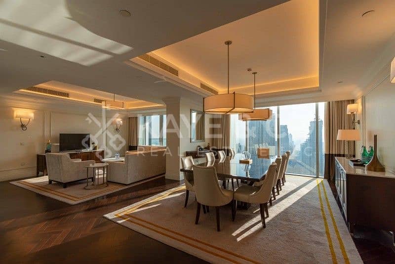 3 DIFC and Sea View | High Floor | Fully Furnished