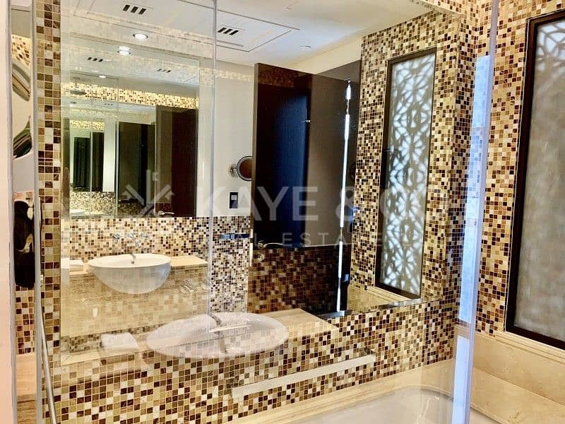 8 Full Burj and Fountain View | Balcony | Furnished