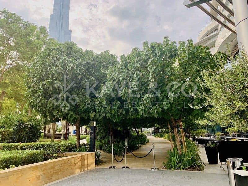 16 Full Burj and Fountain View | Balcony | Furnished