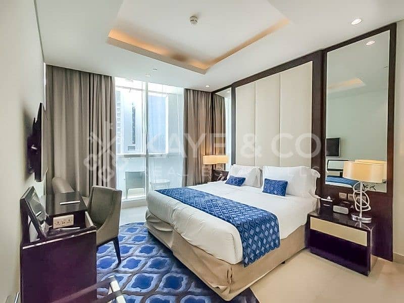 3 Partial View of Burj Khalifa | Fully Furnished