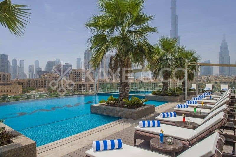 13 Partial View of Burj Khalifa | Fully Furnished