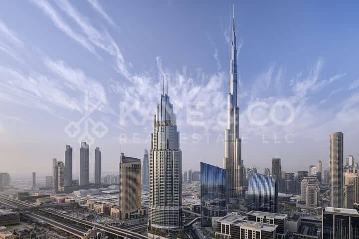 6 High Floor | Furnished | Burj  and Fountain  View