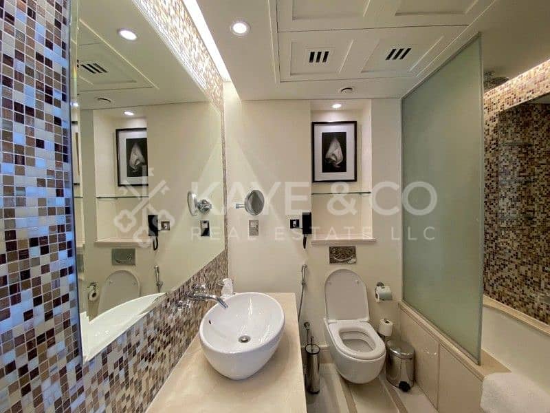 7 Furnished | Full Fountain and Burj Khalifa View