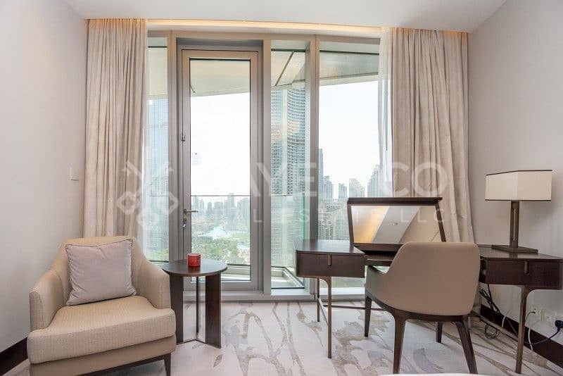 2 Fully Furnished | High Floor | Burj Khalifa View