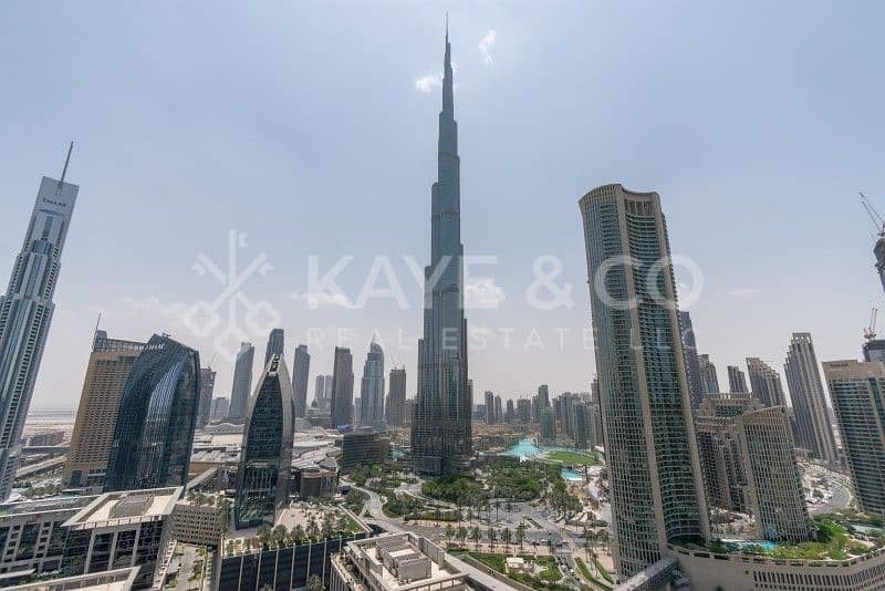 7 Fully Furnished | High Floor | Burj Khalifa View