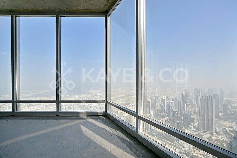 8 Large Office Floor in Burj Khalifa for Rent!