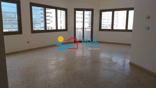3 Bedroom Apartment for Rent in Tourist Club Area (TCA), Abu Dhabi - No Fee | 3 BHK | Balcony | Maids room | Parking