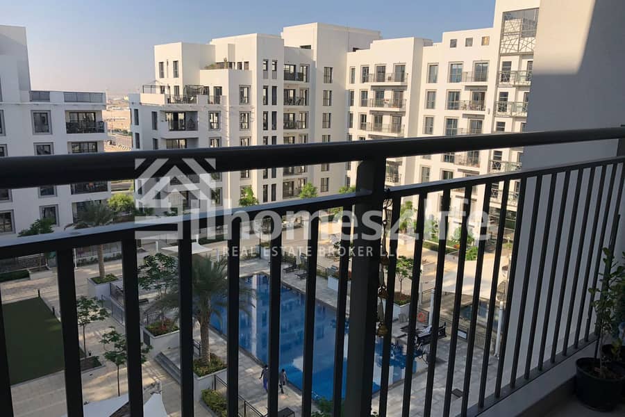 10 High Floor 2BR | Pool View | Vacant On Transfer