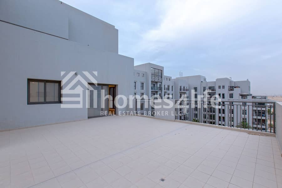 23 Brand New and Vacant|Pool Facing|With Huge Terrace