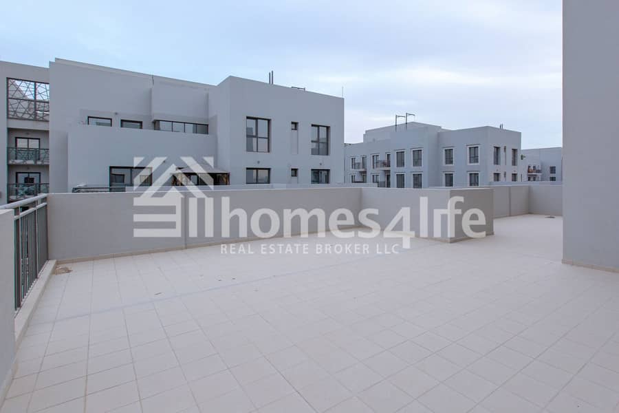 30 Brand New and Vacant|Pool Facing|With Huge Terrace