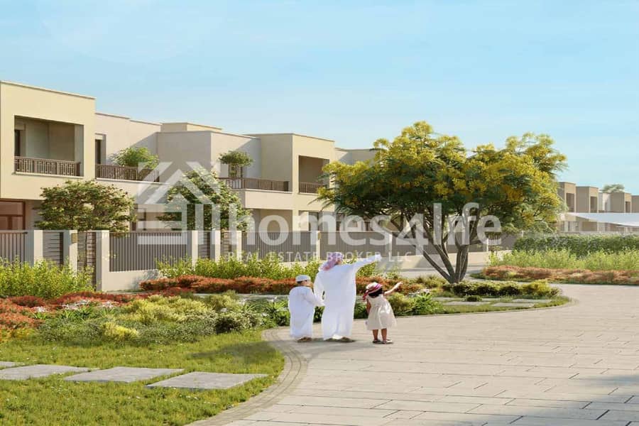 10 Reem Town House 3 bed Facing Park with Payment Plan