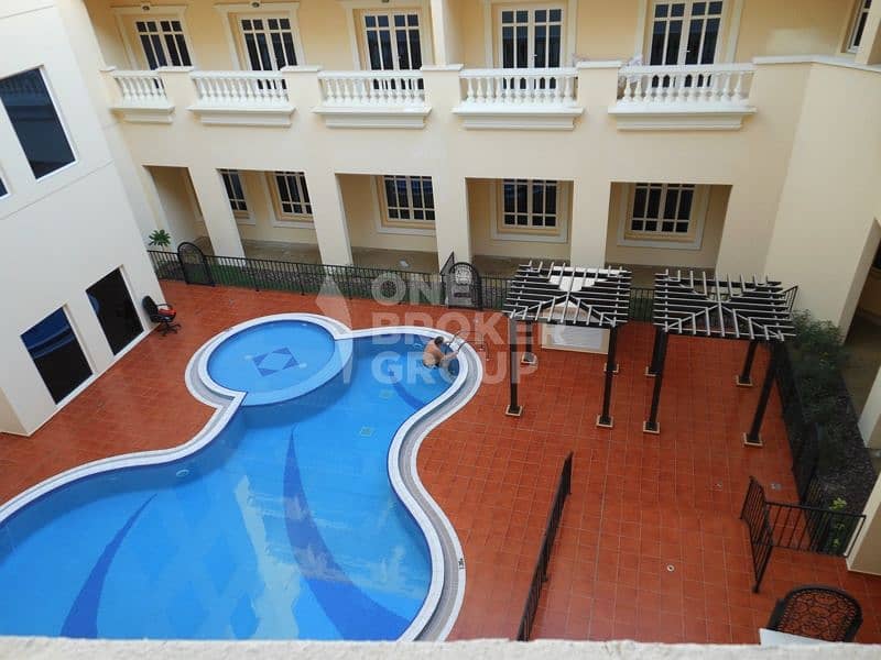 13 Spacious unfurnished 1 BR with 2 balconies