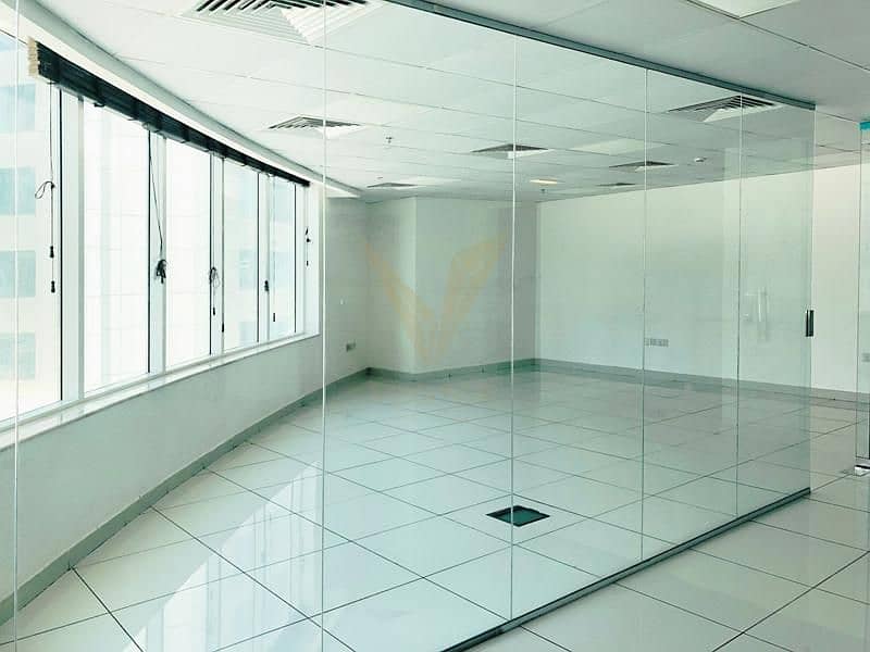 4 Vacant and Fitted Office with 2 Parkings | Business Bay