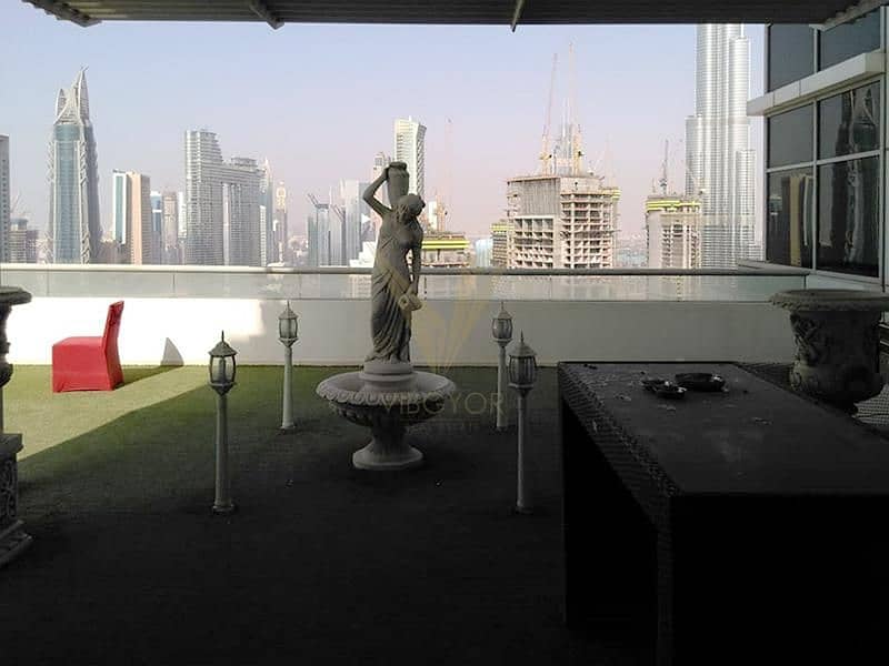 10 Simplex Penthouse | Full Burj Khalifa View | 4BR