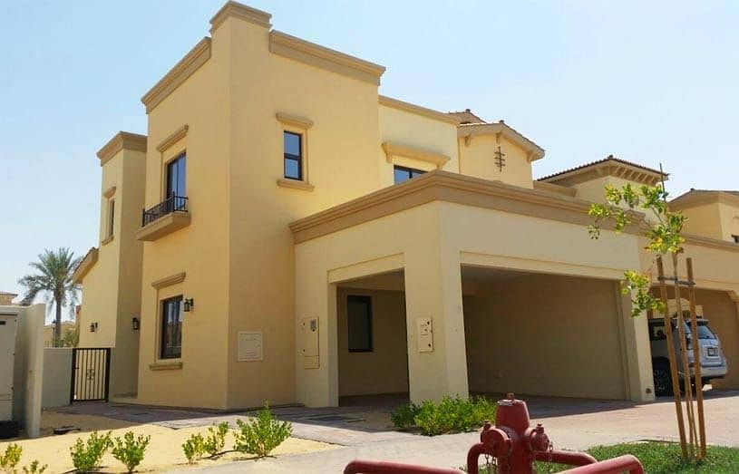 Exclusive 4 BR+MR Villa. Type 2E. Single Row. Close to pool and park