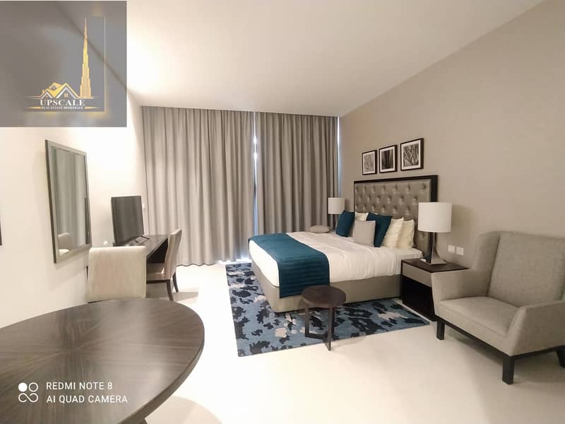 BRAND NEW FULLY FURNISHED SPACIOUS STUDIO APT  @25K IN DUBAI SOUTH